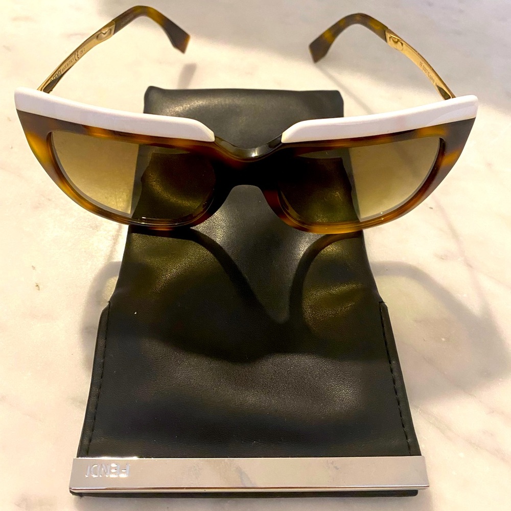 Fendi 2 tone sunglasses